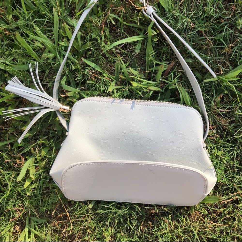 Grey purse